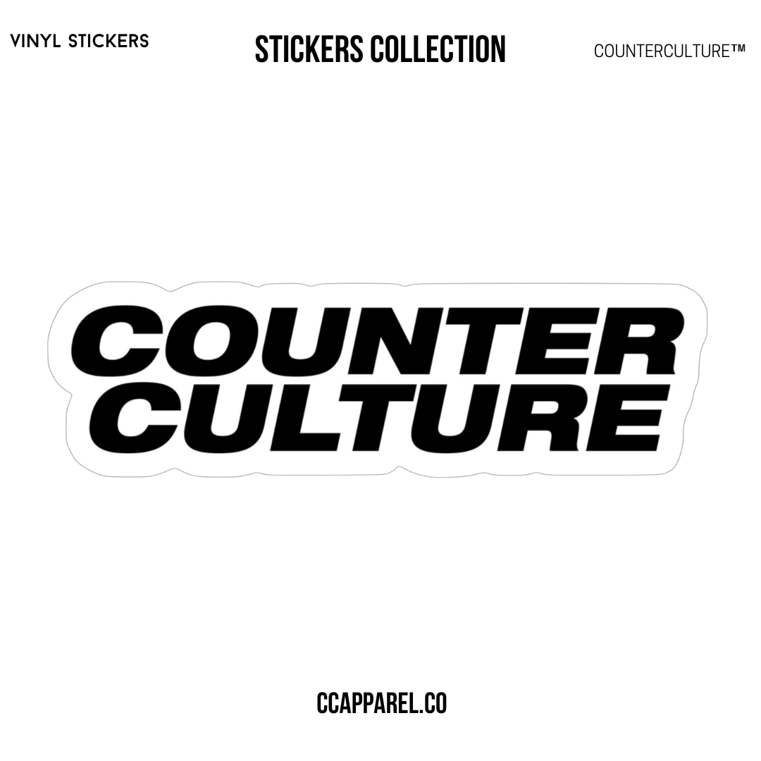 Counter Culture Sticker 6 Pack