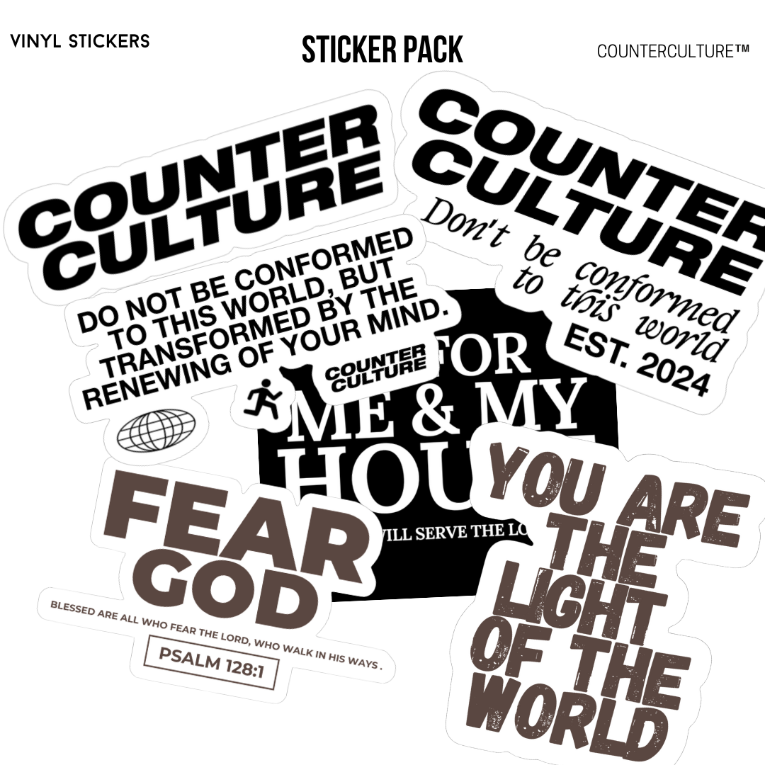 Counter Culture Sticker 6 Pack – CounterCulture