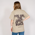 You are the light of the world T-Shirt woman color apricot back