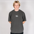 as for me and my house tshirt black on man front